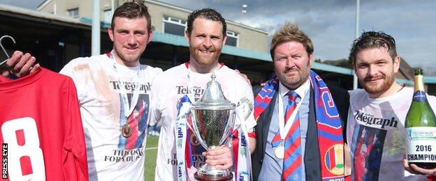 Ards remembered player Gary Warwick who was seriously injured in an assault