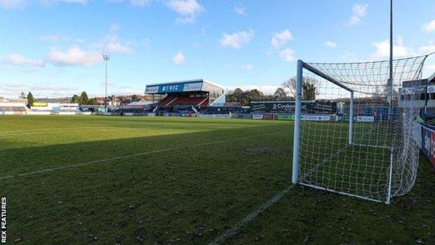 Macclesfield Town's Moss Rose ground