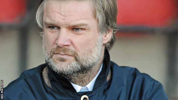 Fleetwood Town manager Steven Pressley