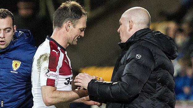 Clint Hill and Mark Warburton