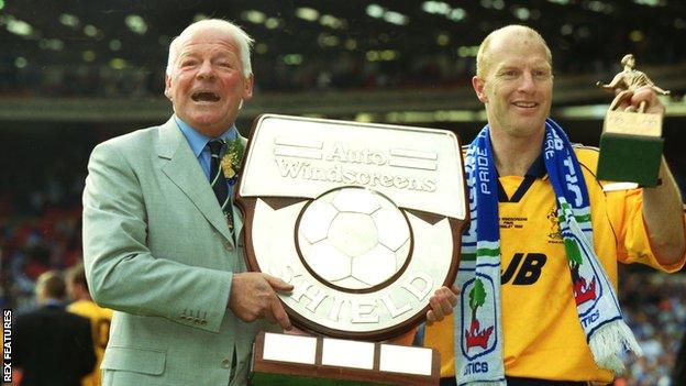 Dave Whelan and Colin Greenall.