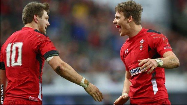 Dan Biggar and Liam Williams