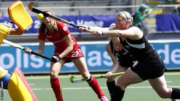 Katie Glynn won 134 caps for New Zealand and scored 77 goals