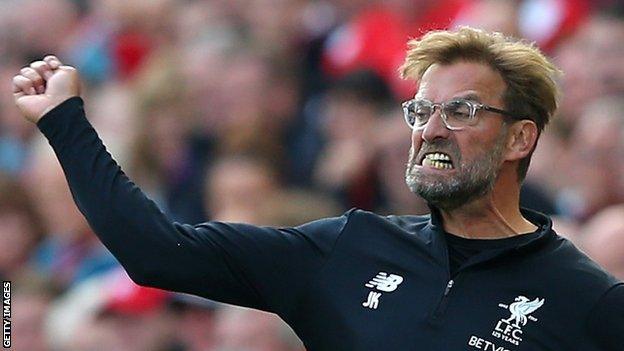 Liverpool manager Jurgen Klopp