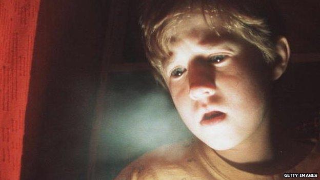 Haley Joel Osment in the Sixth Sense