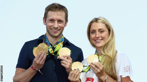 Jason and Laura Kenny