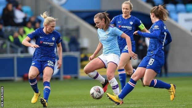 Man City Women v Chelsea Women