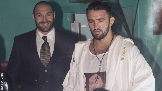 Tyson and Hughie Fury