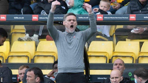 Motherwell manager Graham Alexander