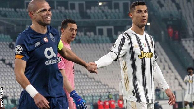 Juventus lose to Porto in the Champions League