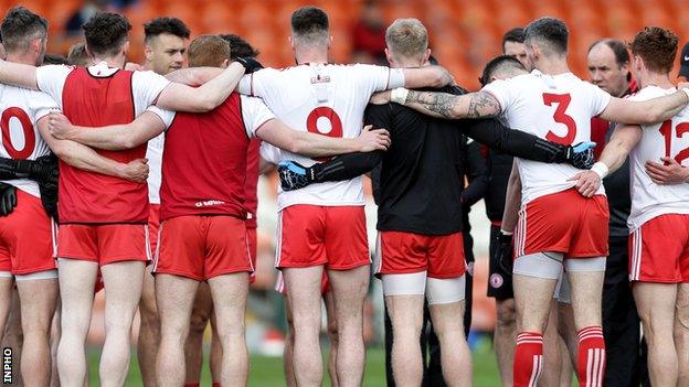 Tyrone joint-manager Brian Dooher echoed the view of county chairman Michael Kerr that the Red Hands may not be able to fulfil the All-Ireland semi-final fixture