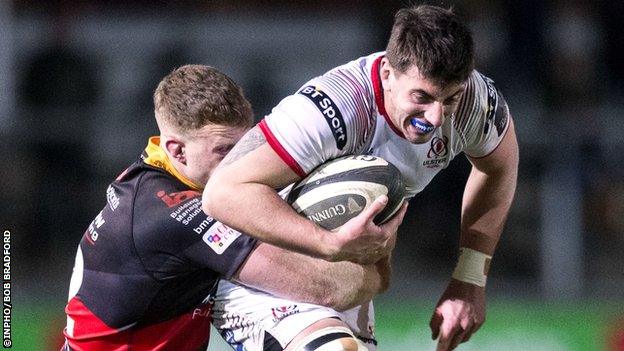 Matthew Dalton has made seven Ulster appearances this season