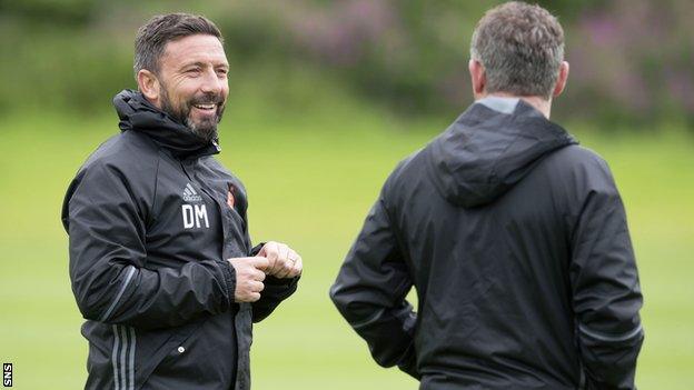 Aberdeen manager Derek McInnes