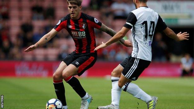 Bournemouth winger Connor Mahoney
