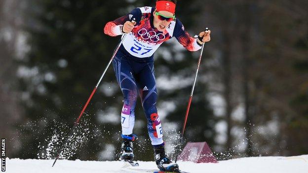 Cross-country skier Andrew Musgrave