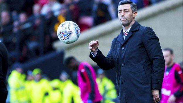 Former Rangers manager Pedro Caixinha