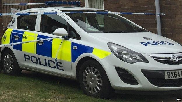 West Midlands Police car