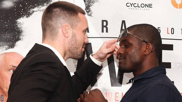 Josh Taylor and Ohara Davies