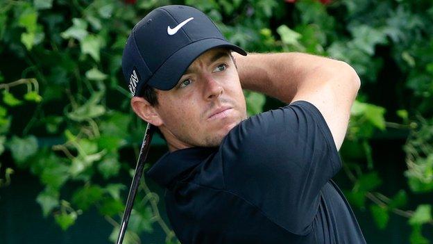 Rory McIlroy has lost the world number one spot to Jason Day