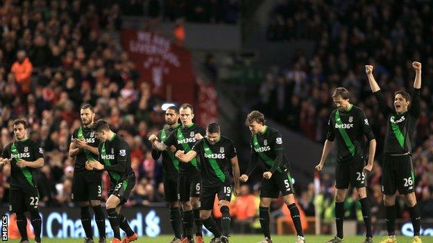 Stoke's League Cup semi-final second leg win against Liverpool at Anfield in January so nearly provided the high point of their season, only for the Potters to be beaten on penalties