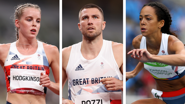 Keely Hodgkinson, Andrew Pozzi & Katarina Johnson-Thompson