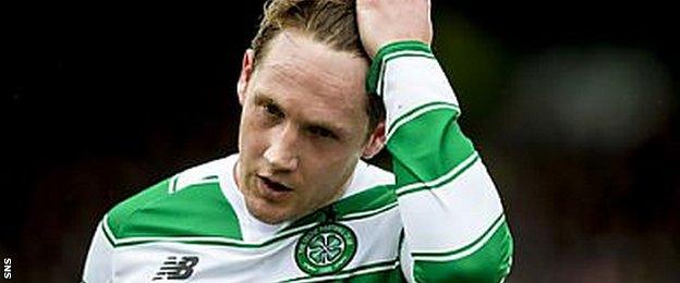 Kris Commons in action for Celtic against Partick Thistle last month