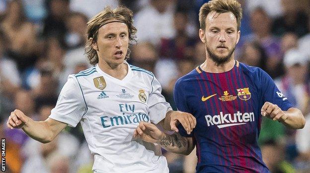 Ivan Rakitic and Luka Modric