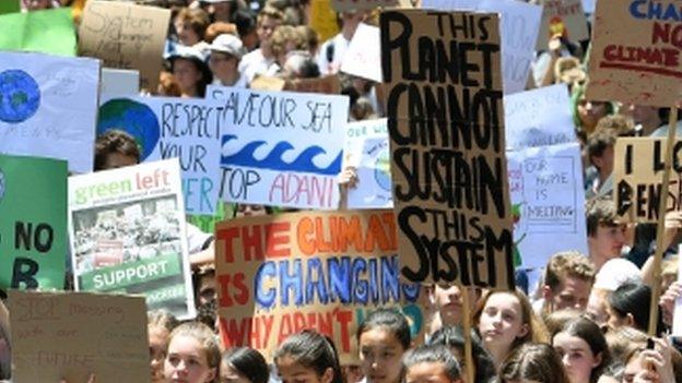 Students protesting