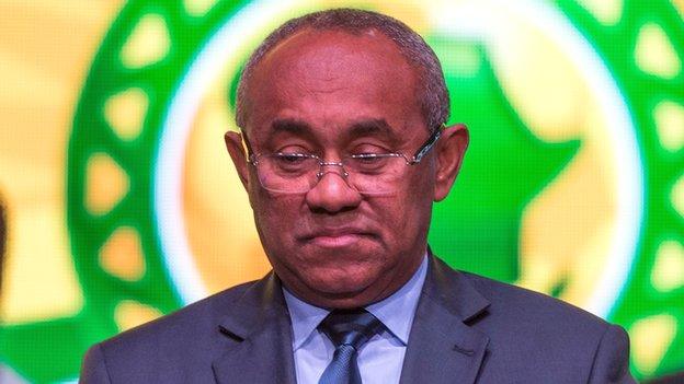 Caf President Ahmad