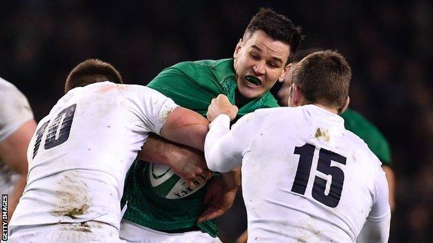 Owen Farrell and Johnny Sexton