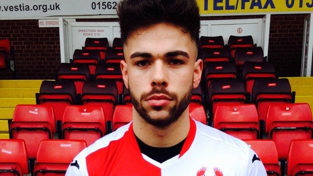 New Kidderminster Harriers signing Evan Garnett