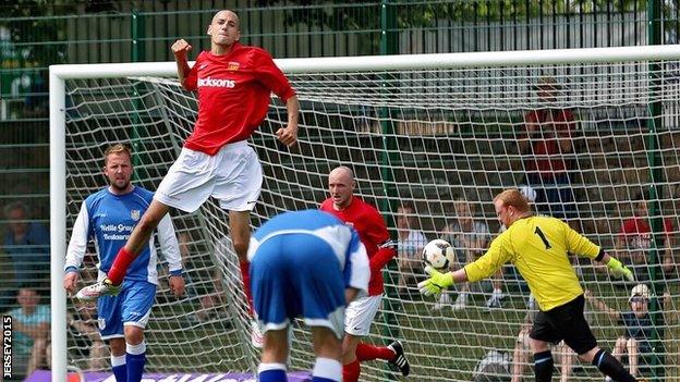 Jersey score against Alderney