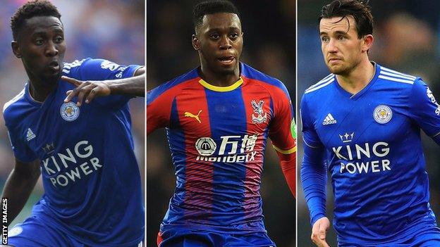 Wilfred Ndidi, Aaron Wan-Bissaka and Ben Chilwell