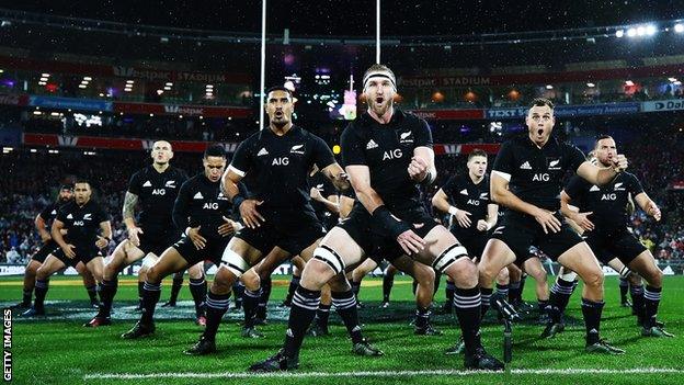 All Blacks haka