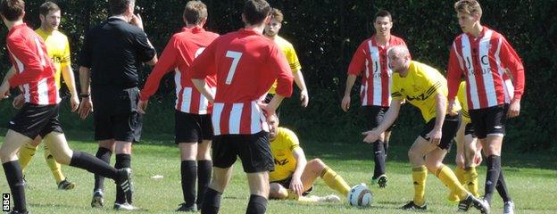 Luke Watson, St Paul's v Wanderers