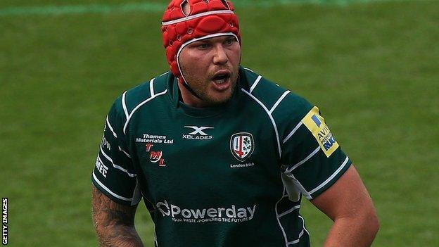 Sebastian de Chaves has five seasons of Premiership experience with Leicester Tigers, London Irish and Newcastle Falcons