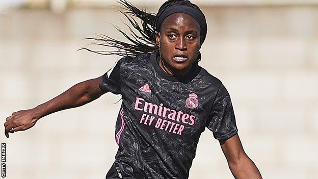 Chioma Ubogagu in action for Real Madrid