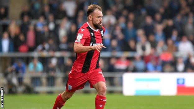 Gillingham forward Danny Lloyd