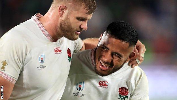 George Kruis and Manu Tuilagi