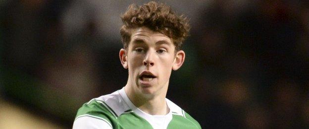 Celtic midfielder Ryan Christie