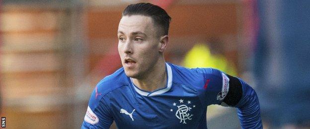 Rangers winger Barrie McKay