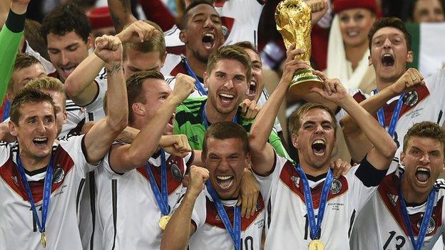 Germany lift the World Cup