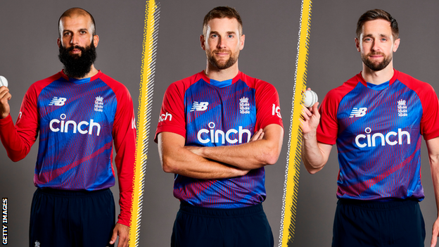 Moeen Ali, Dawid Malan and Chris Woakes