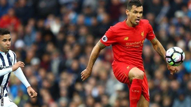 Dejan Lovren Liverpool centre back