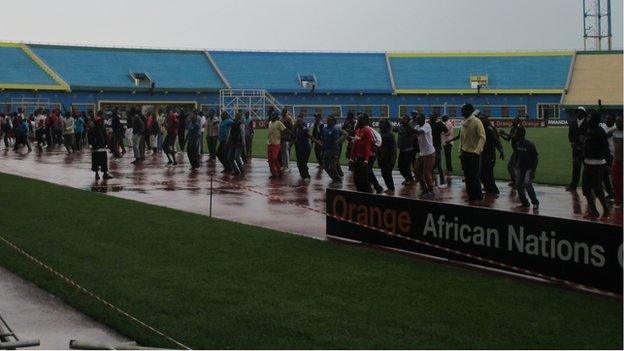 The Amahoro Stadium in Kigali