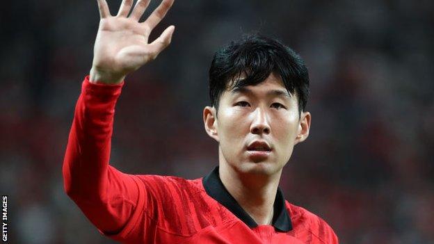 Tottenham and South Korea forward Son Heung-min