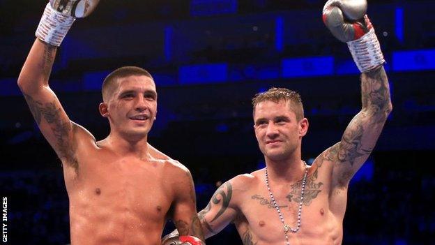 Lee Selby and Ricky Burns