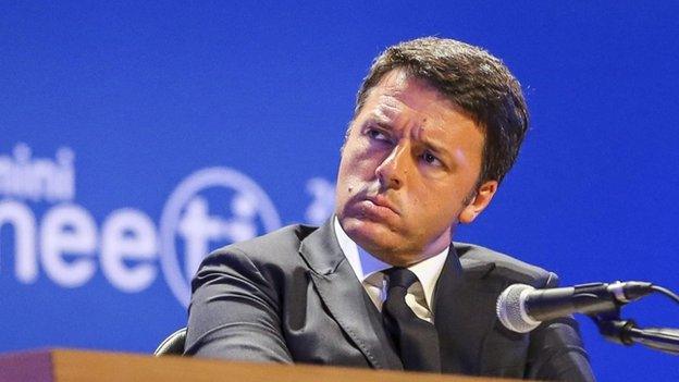 Italian Premier Matteo Renzi