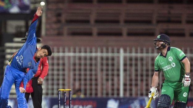 Mujeeb Zadran picked up four Irish wickets to help Afghanistan to a comfortable victory on Tuesday