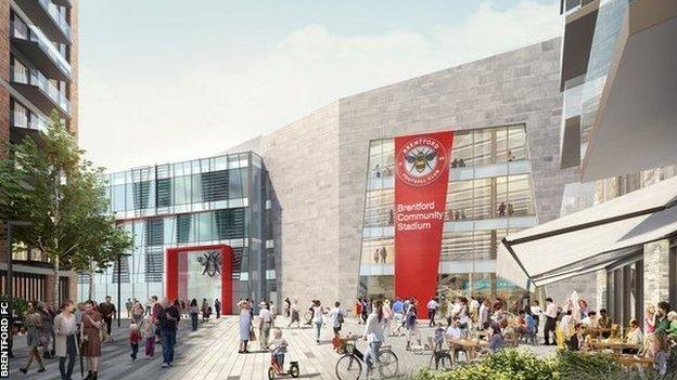 Brentford hope to be in their new home at Lionel Road for the 2020-21 season